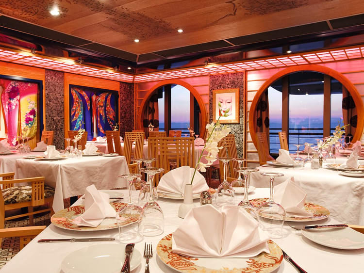 Costa Pacifica: Samsara Restaurant Deck 3