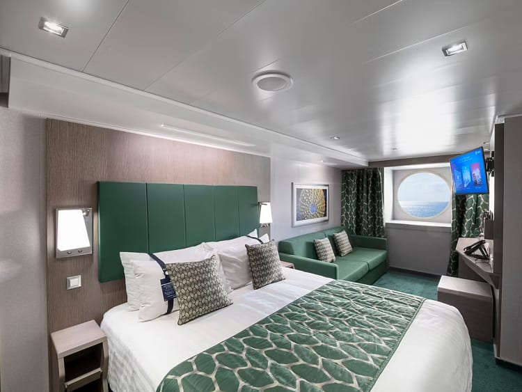 MSC Seaside: Deluxe Au&szlig;enkabine