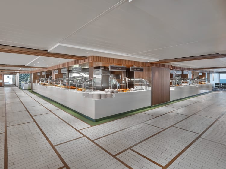 Norwegian Spirit: Garden Cafe