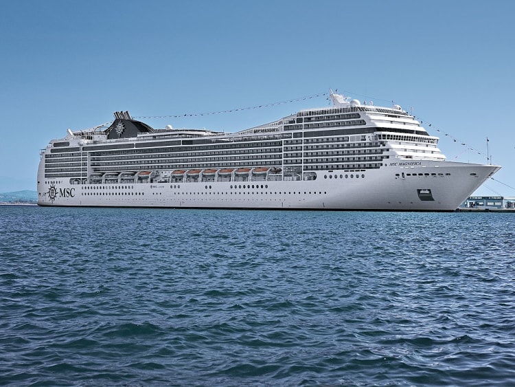 MSC Magnifica: Au&szlig;enansicht