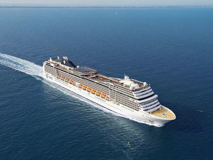 MSC Magnifica: Au&szlig;enansicht 
