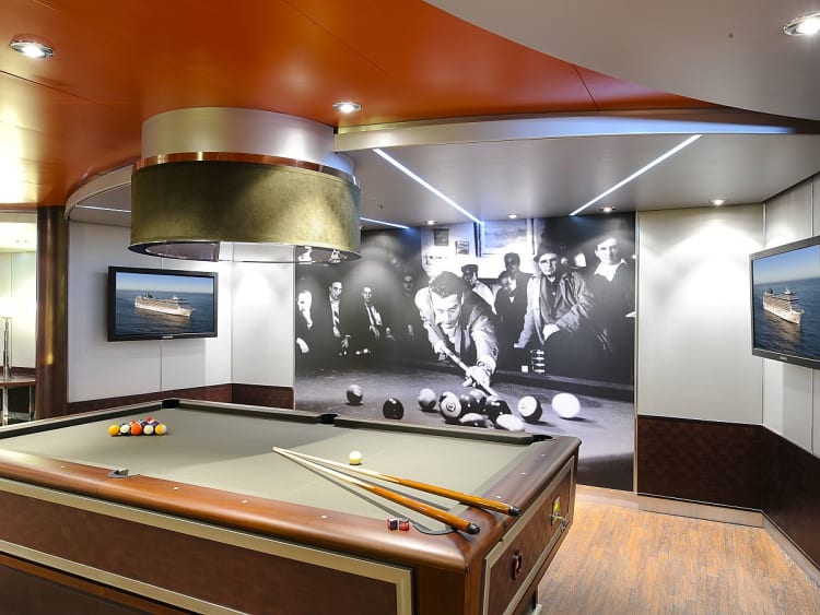 MSC Magnifica: Billiardtisch