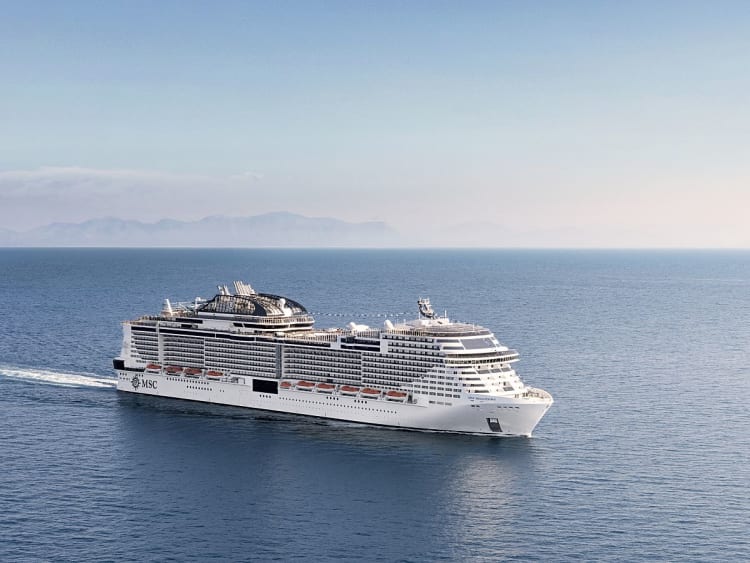 MSC Bellissima: Au&szlig;enansicht
