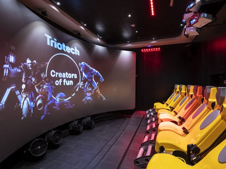 MSC Bellissima: XD Interactive Cinema