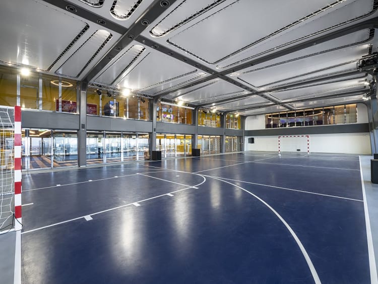 MSC Bellissima: Sportplex Sporthalle