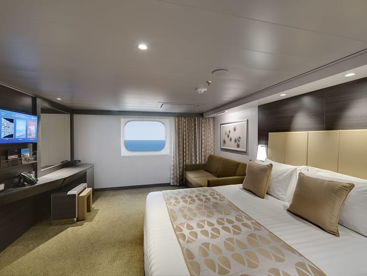 MSC Bellissima: Premium Au&szlig;enkabine