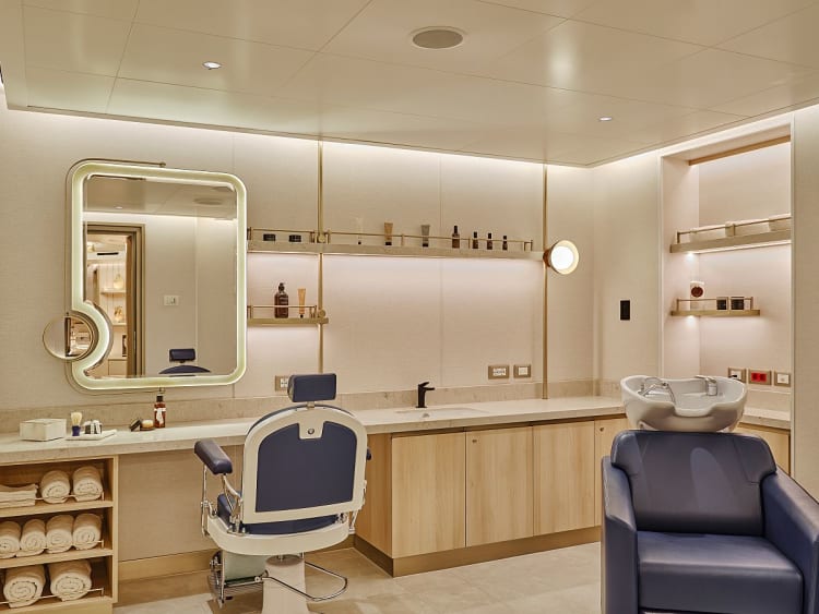 Silver Dawn: Otium Spa Beauty Salon Deck 6