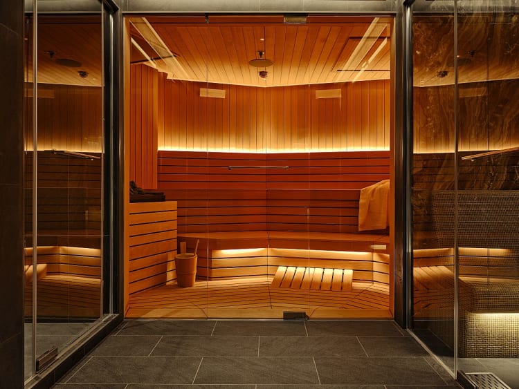 Silver Dawn: Otium Spa Sauna Deck 6