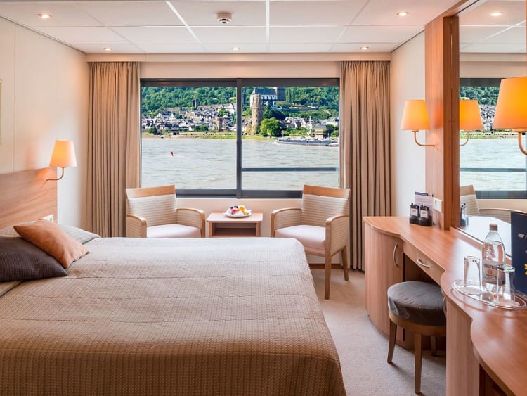 Rhein Symphonie: 2-Bett Mitteldeck Kabine