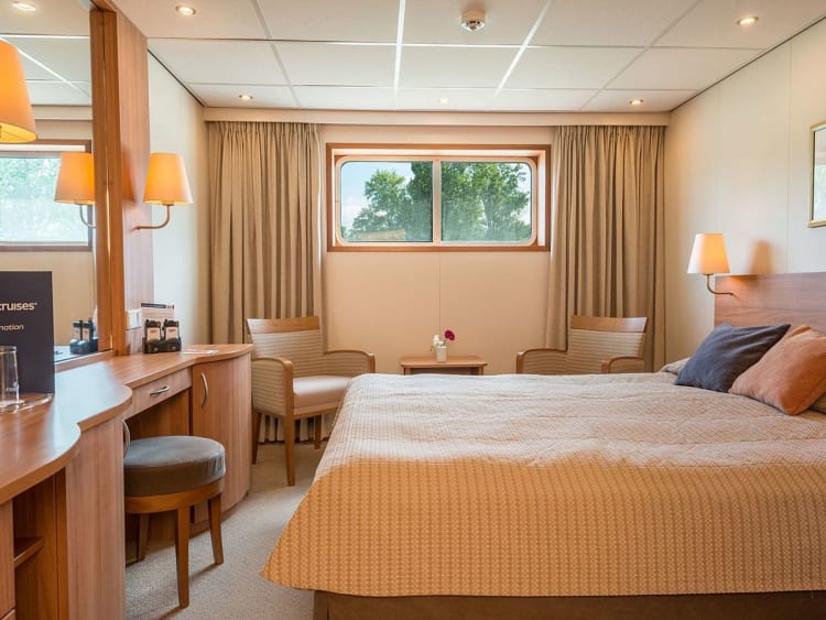 Rhein Symphonie: 2-Bett Mitteldeck Kabine