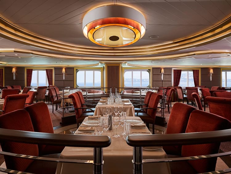 Silver Muse: Atlantide Restaurant auf Deck 4