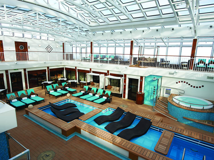 Norwegian Breakaway: The Haven Courtyard