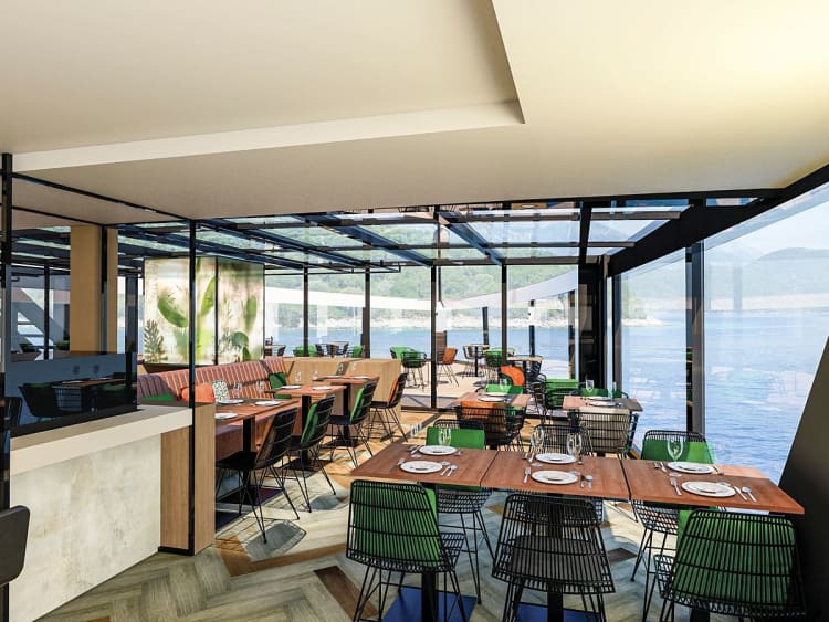 nickoSPIRIT: Restaurant The Garden & Veranda Innenbereich