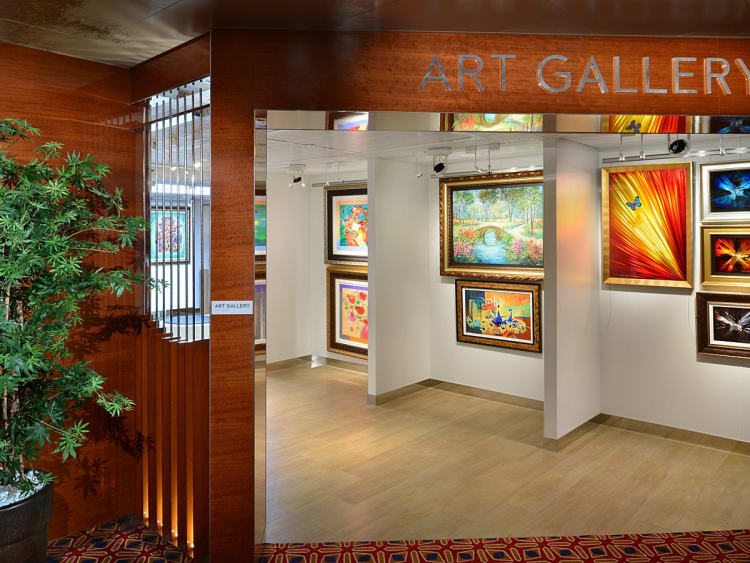 Koningsdam: Art Gallery