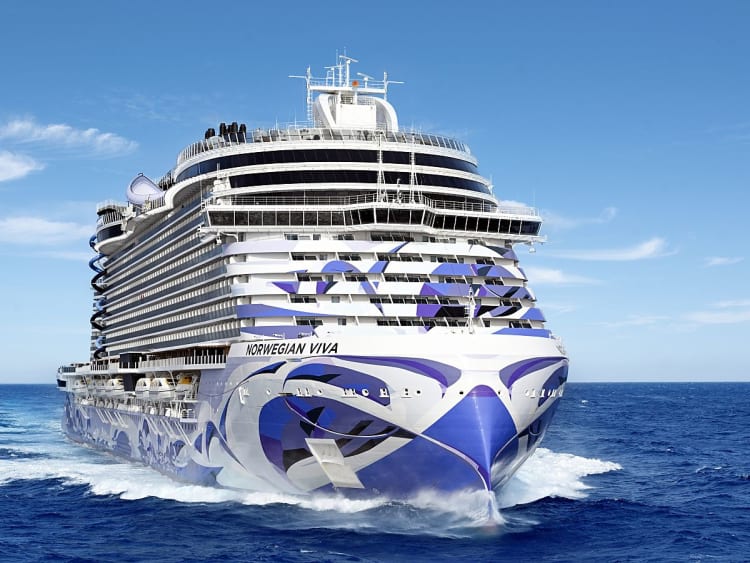 Norwegian Viva: Au&szlig;enansicht