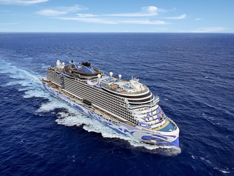 Norwegian Viva: Au&szlig;enansicht