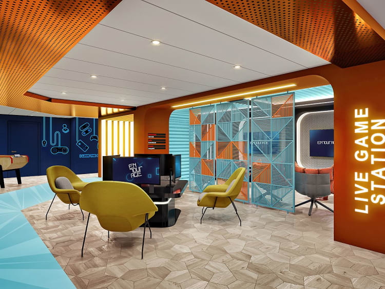 Norwegian Viva: Live Game Station