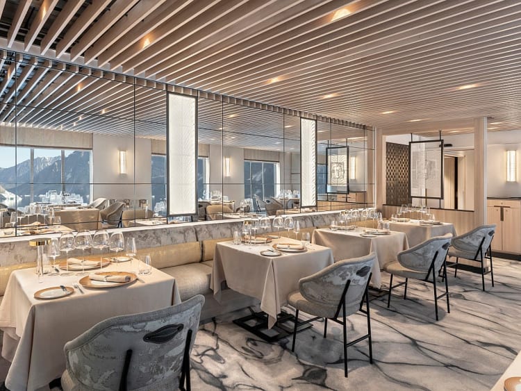 Silver Endeavour: LaDame auf Deck 4