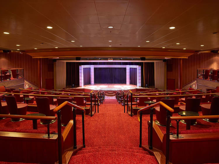 Silver Shadow: The Show Lounge auf Deck 6