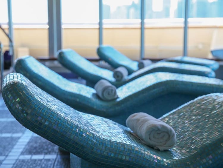 Vasco da Gama: Spabereich Liegen