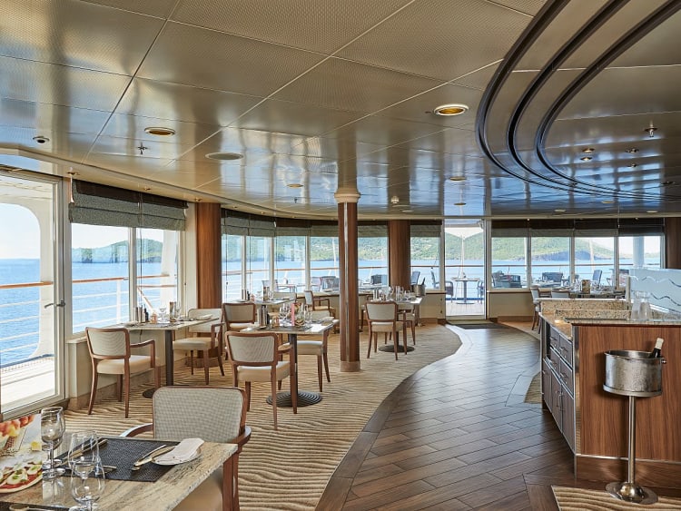 Silver Whisper: La Terrazza auf Deck 7