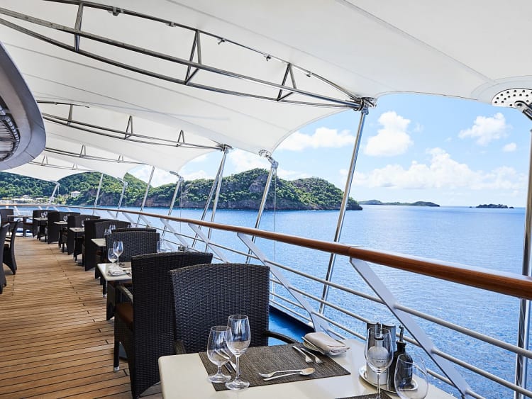 Silver Whisper: La Terrazza auf Deck 7