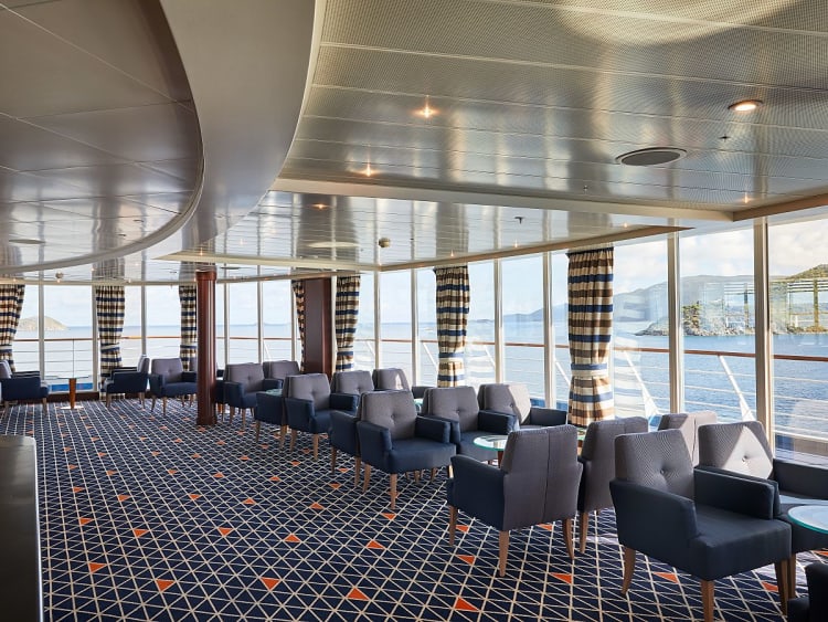Silver Whisper: Observation Lounge auf Deck 10