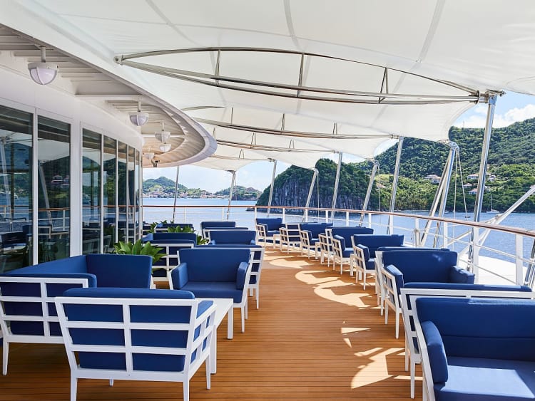 Silver Whisper: Panorama Lounge auf Deck 8
