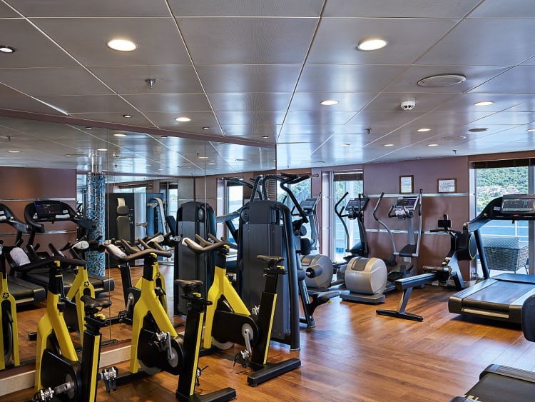 Silver Whisper: Fitness Center auf Deck 10