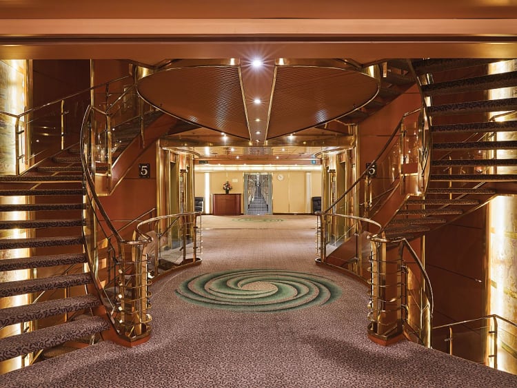 Silver Wind: Eingangsbereich und Foyer