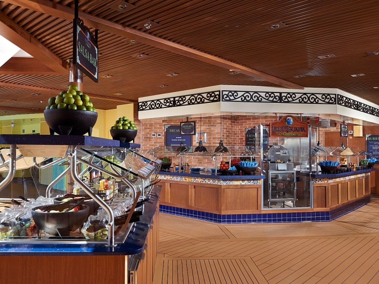 Carnival Horizon: Restaurant Blue Iguana Cantina