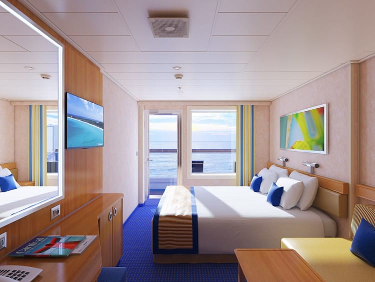 Carnival Sunrise: Balkonkabine 8F