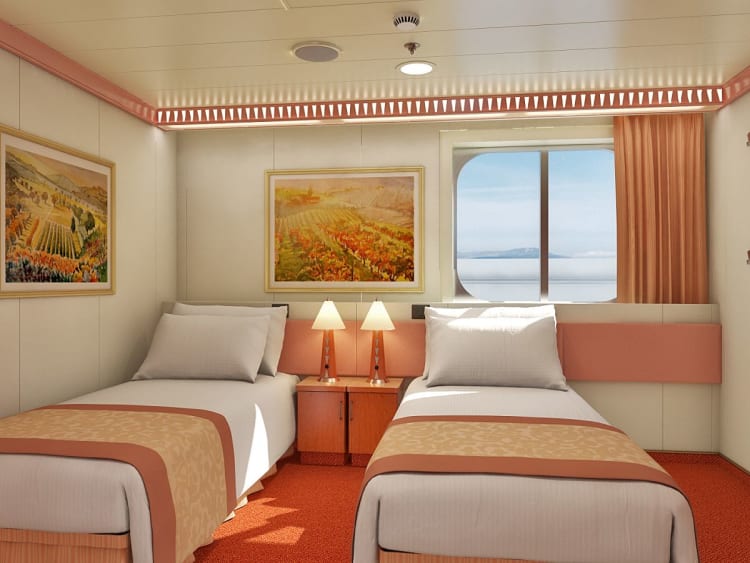 Carnival Conquest: Aussenkabine