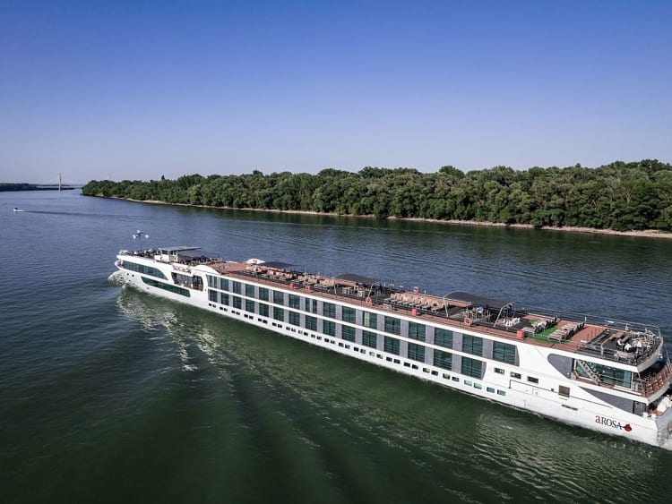 A-ROSA ALEA: Seitliche Ansicht