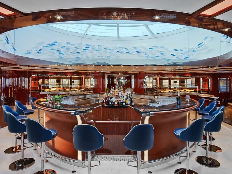 Seabourn Encore: Observation Bar auf Deck 11