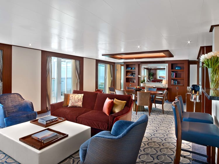 Seabourn Encore: Wintergarden Suite (Beispielbild)