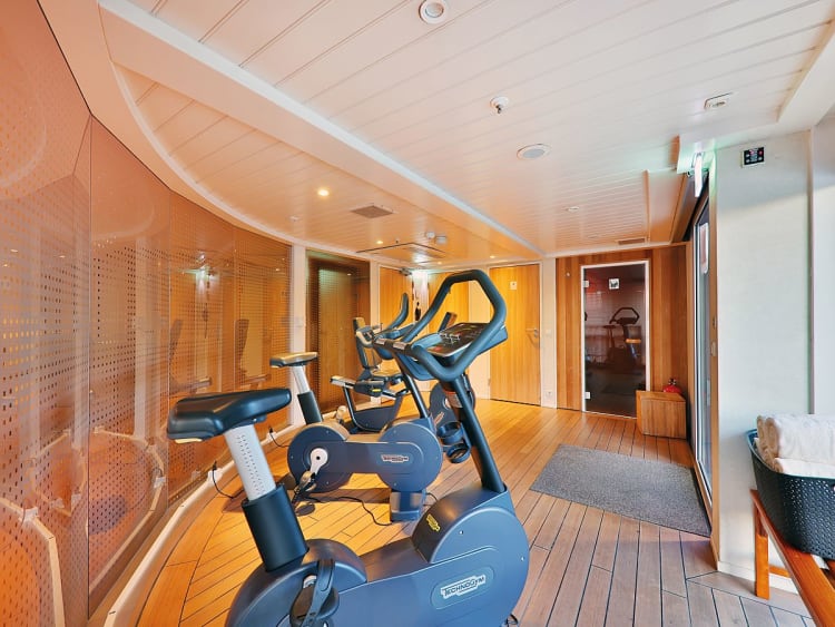 Lady Cristina: Fitnessraum auf Deck 3