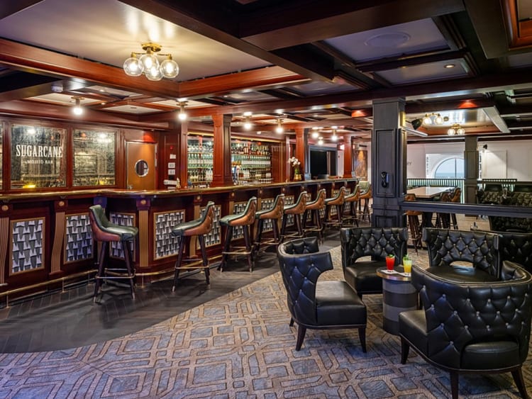 Norwegian Sky: "Sugarcane" Mojito Bar auf Deck 6