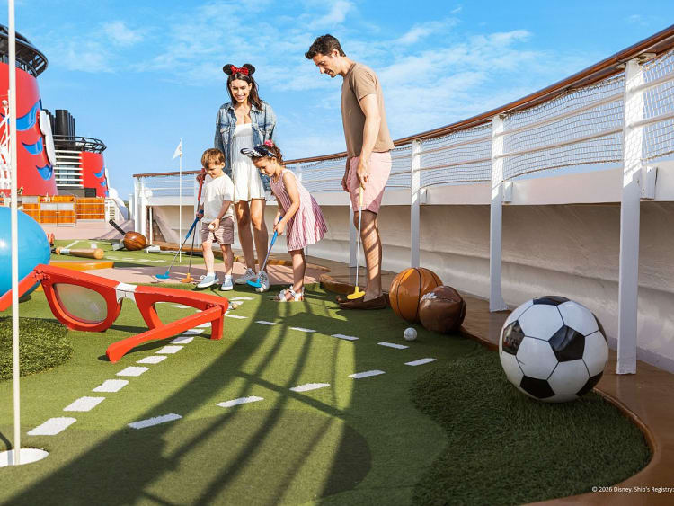 Disney Dream: "Goofy's Sports Deck" auf Deck 13