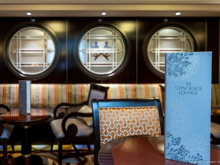 Disney Dream: Concierge Lounge auf Deck 12
