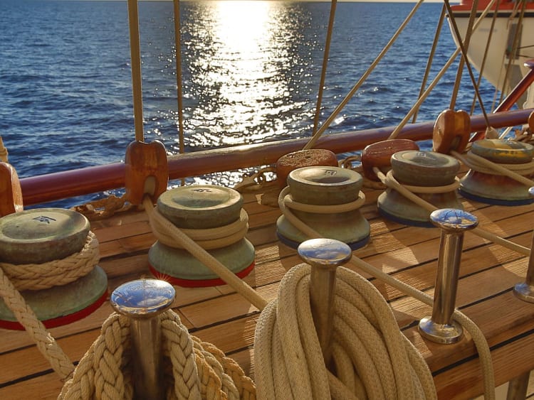 Royal Clipper: Deckdetail