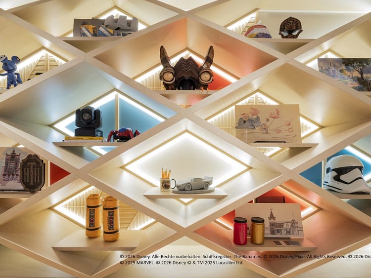 Disney Wish: "Walt Disney Imagineering Lab" auf Deck 2