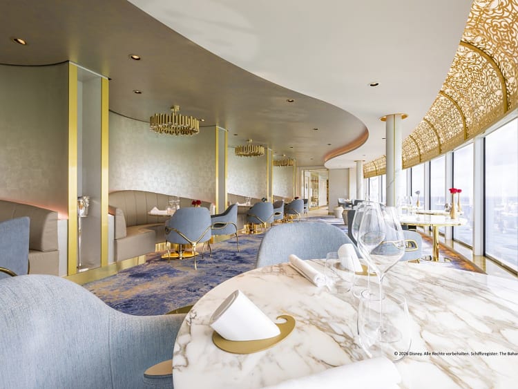 Disney Wish: Restaurant "Enchant&eacute; by Chef Arnaud Lallement" auf Deck 12