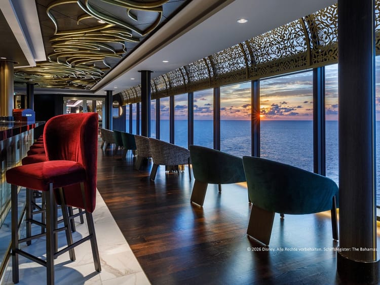 Disney Wish: Bar "The Rose" auf Deck 12