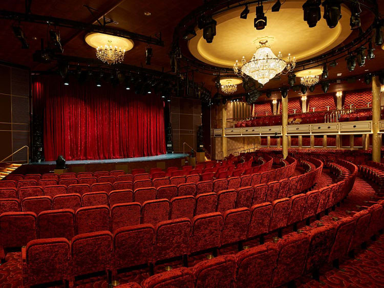 Carnival Venezia: "Teatro Rosso" auf Deck 4 & 5
