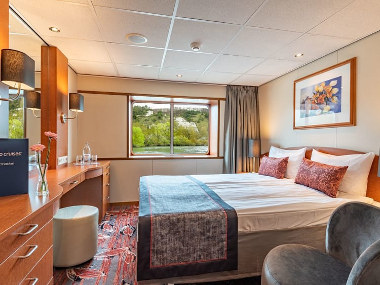 Seine Comtesse: 2-Bett Mitteldeck Kabine (Beispielbild)