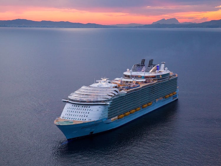 Harmony of the Seas: Schiffsbild