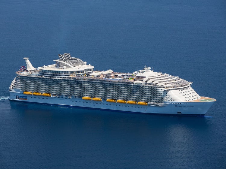 Harmony of the Seas: Schiffsbild