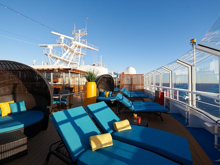 Carnival Panorama: Serenity Ruhebereich