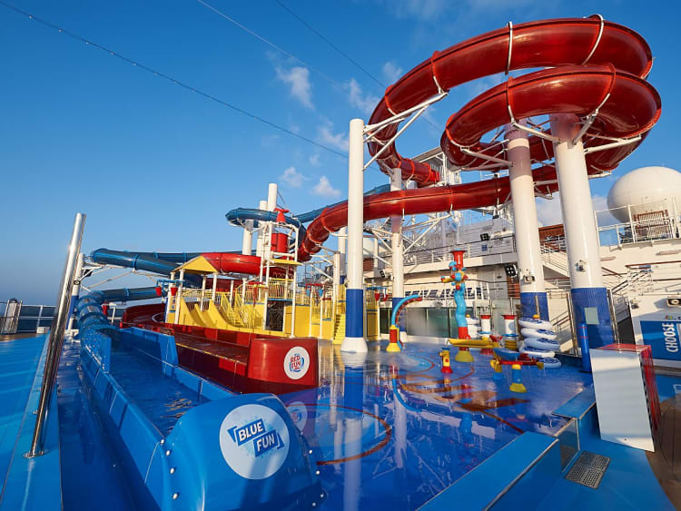 Carnival Panorama: "Waterwork" Wasserrutschen